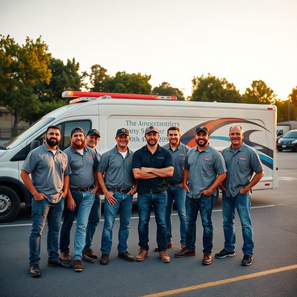 The S&M Enterprises crew in Atlanta